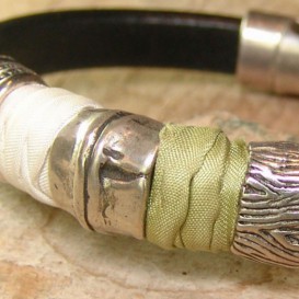 Leather bracelet Mery Txell