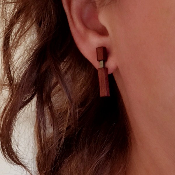 Nature Due earrings
