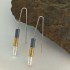 Pendientes largos Katia Cilindre