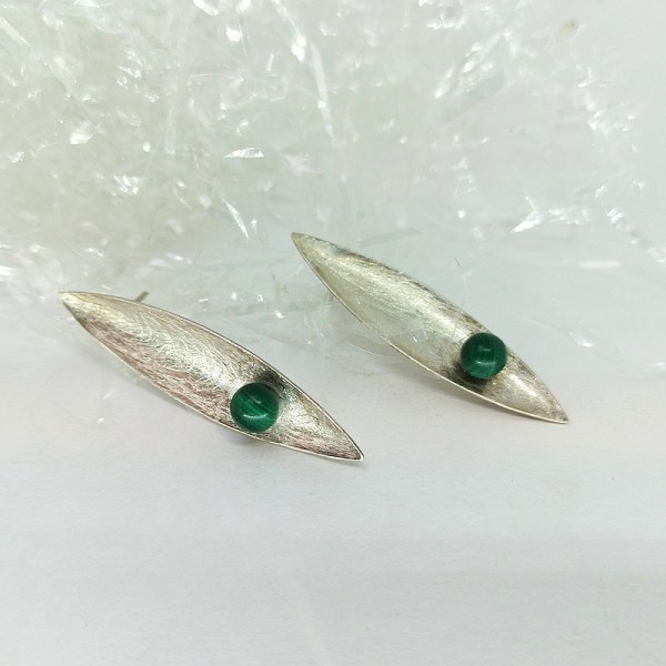 Edna Malachite earrings