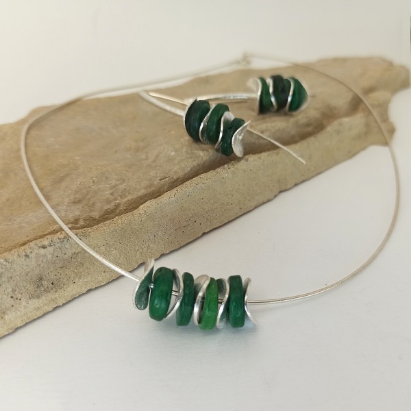 Nature Green necklace