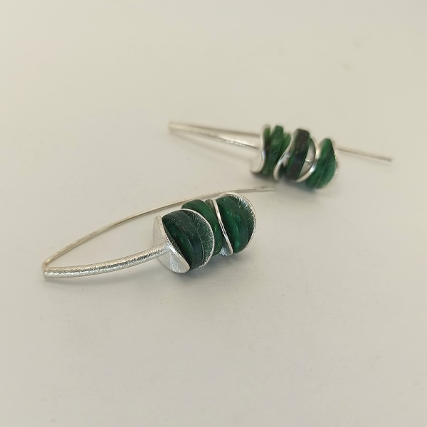 Pendientes Nature Green