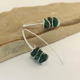 Nature Green earrings