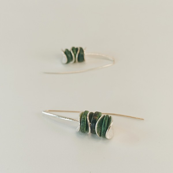 Pendientes Nature Green