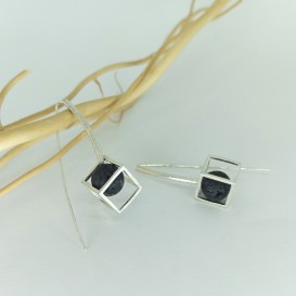Pendientes largos Edna Cub